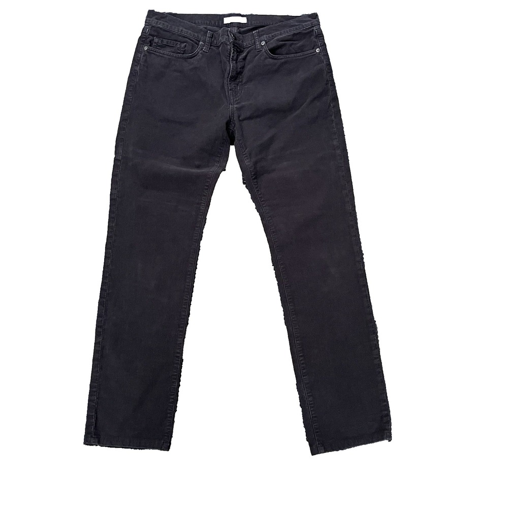 J Brand Corduroy Pants Men's  Brown Slim Flat Front Straight‎ Leg, Size 34
